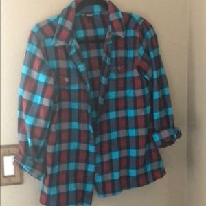 Ladies flannel top